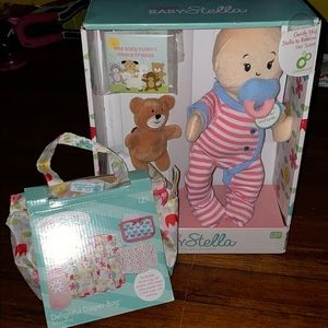 Wee Baby Stella Doll & Diaper bag